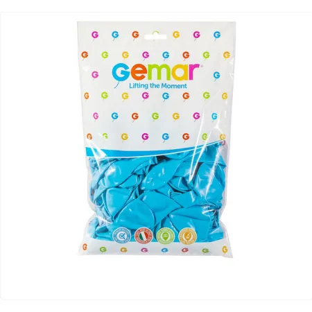 Balony pastelowe błękitne 100szt.